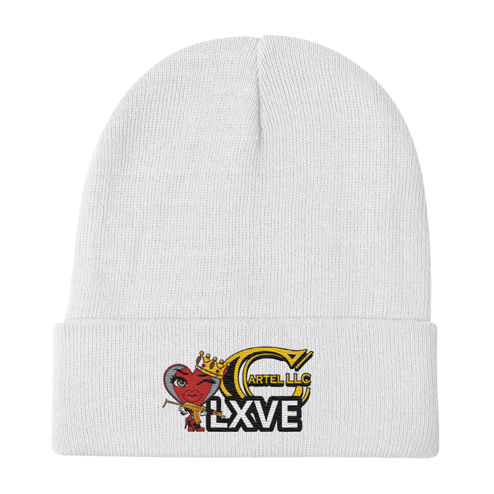 LXVE x Cartel LLC - Embroidered Beanie