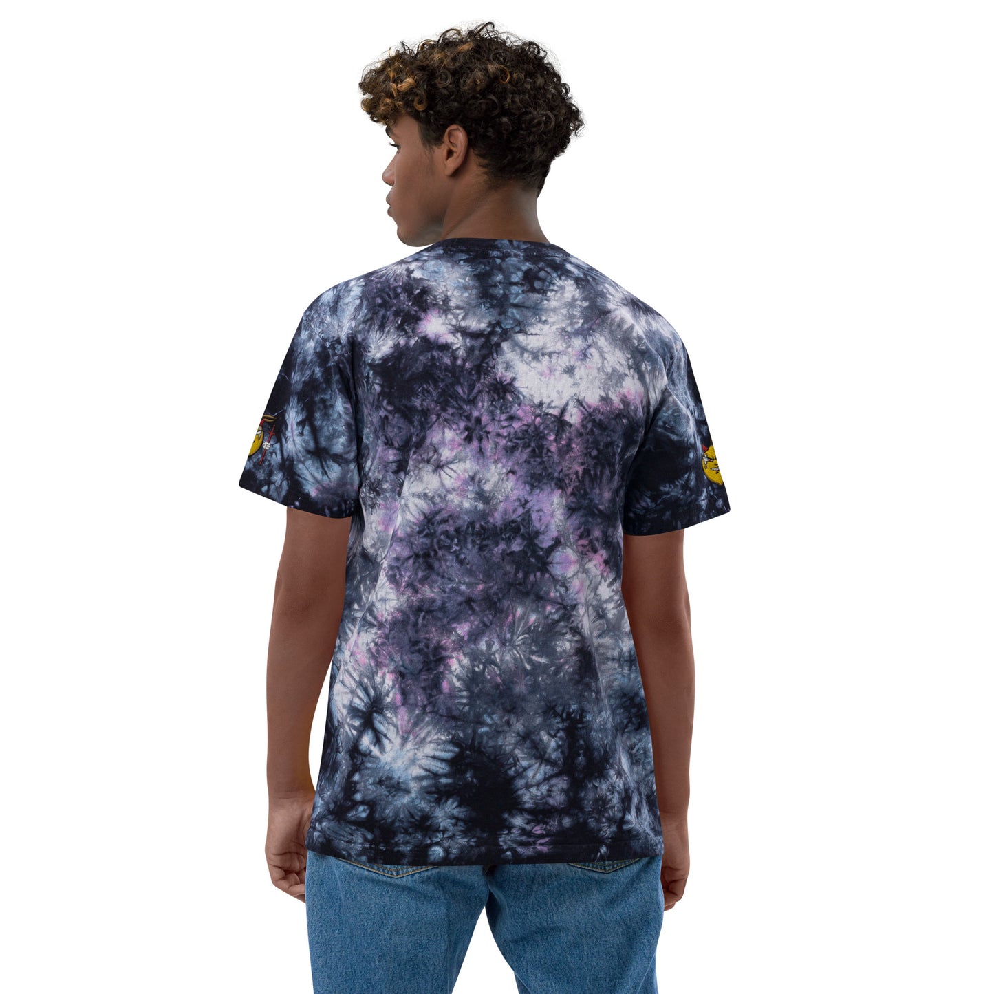 'Devil Lemon' - Oversized Tie-Dye Shirt (Unisex)