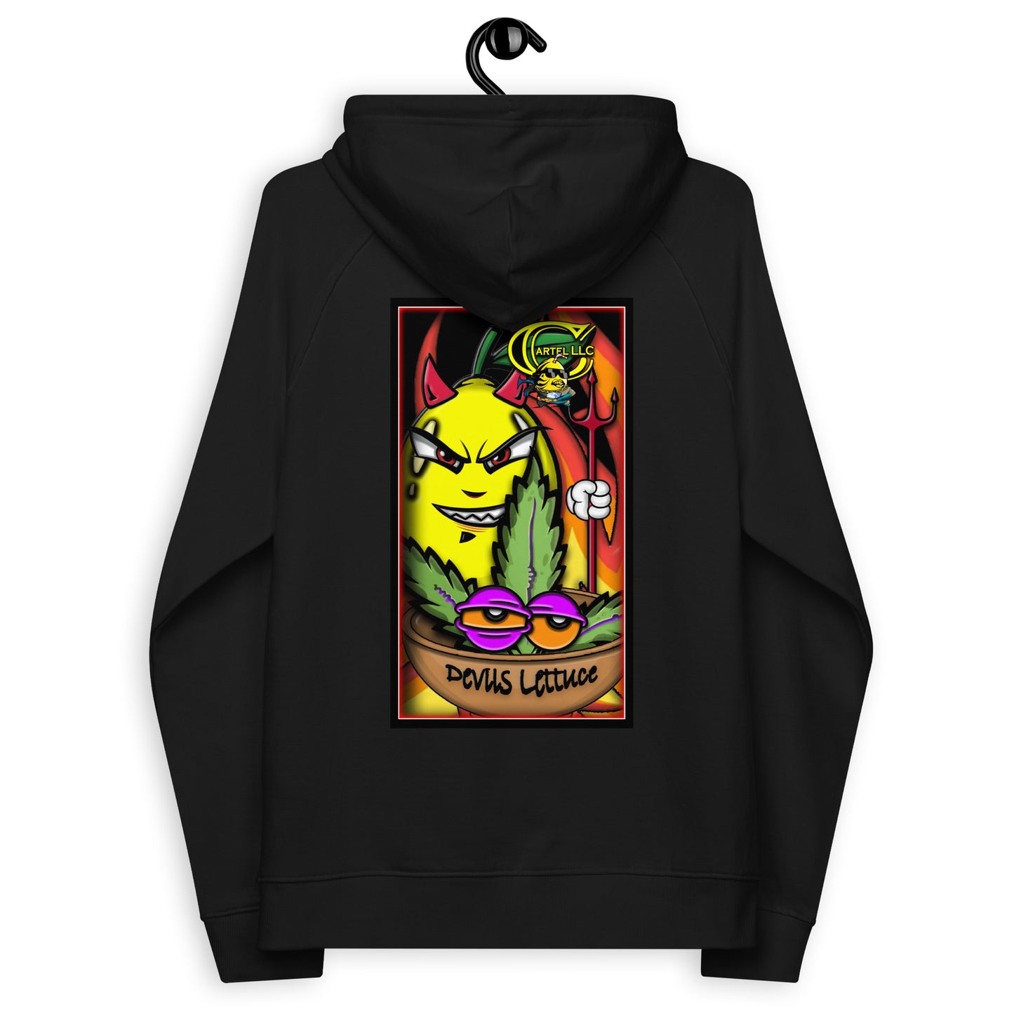 'Devils Lettuce' Embroidered Unisex Hoodie