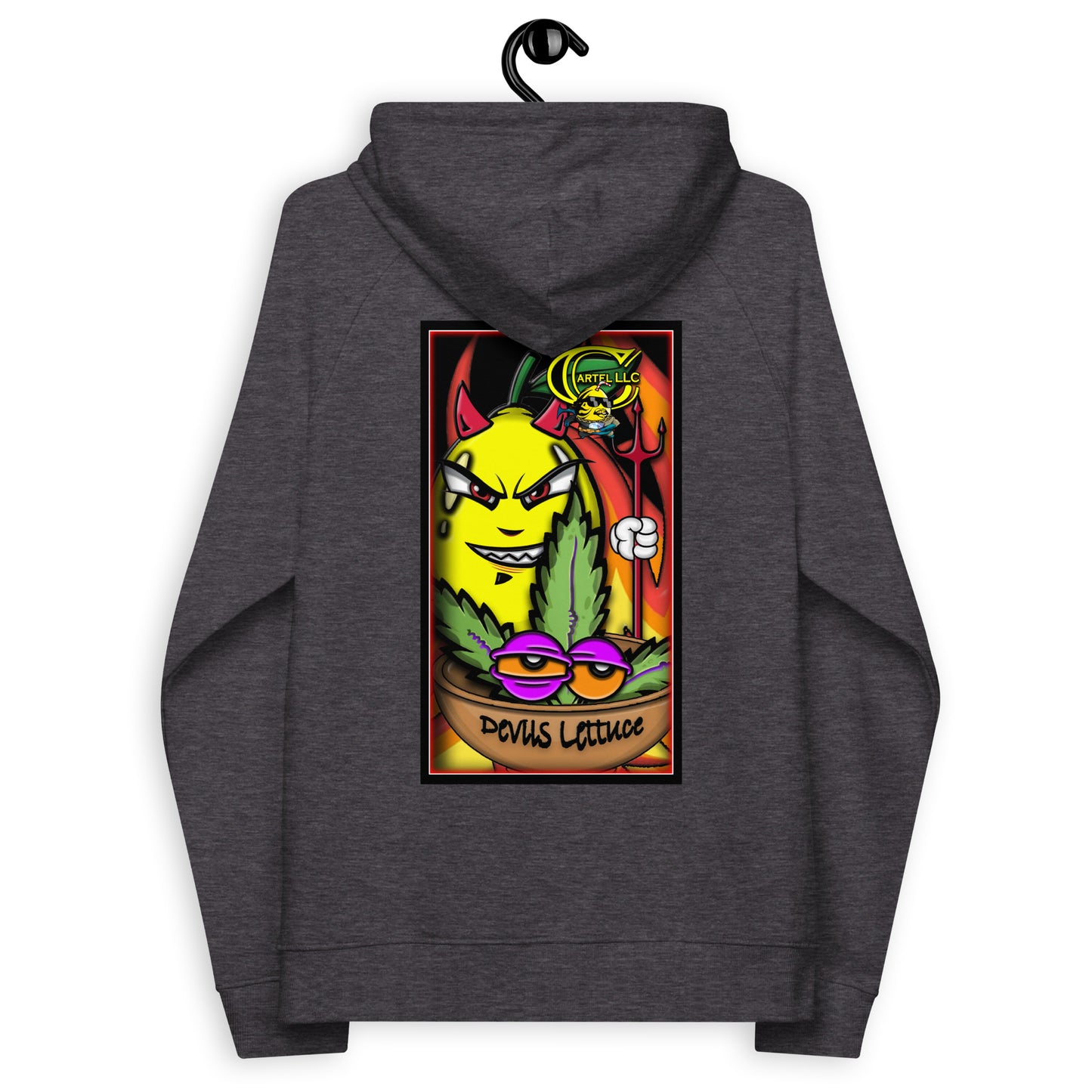 'Devils Lettuce' Embroidered Unisex Hoodie