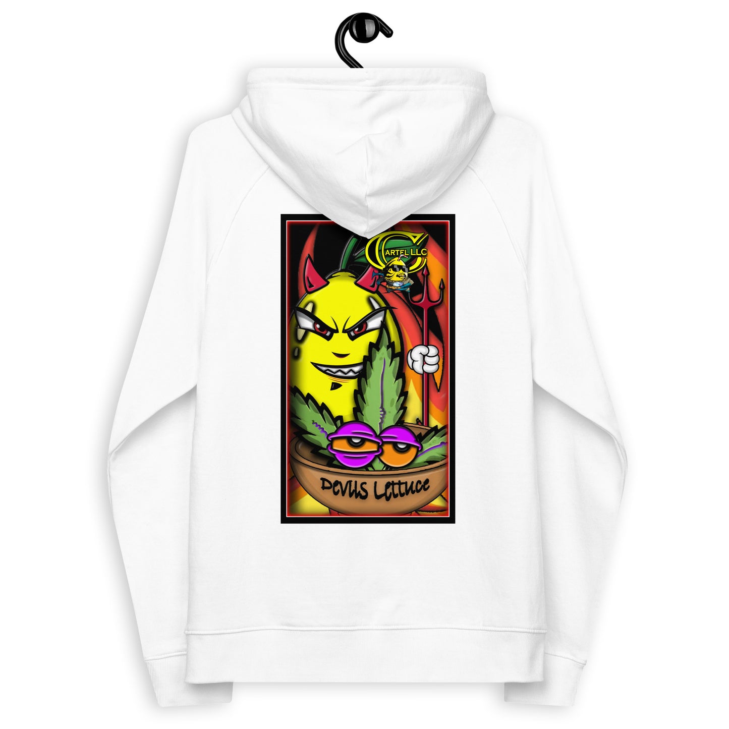 'Devils Lettuce' Embroidered Unisex Hoodie