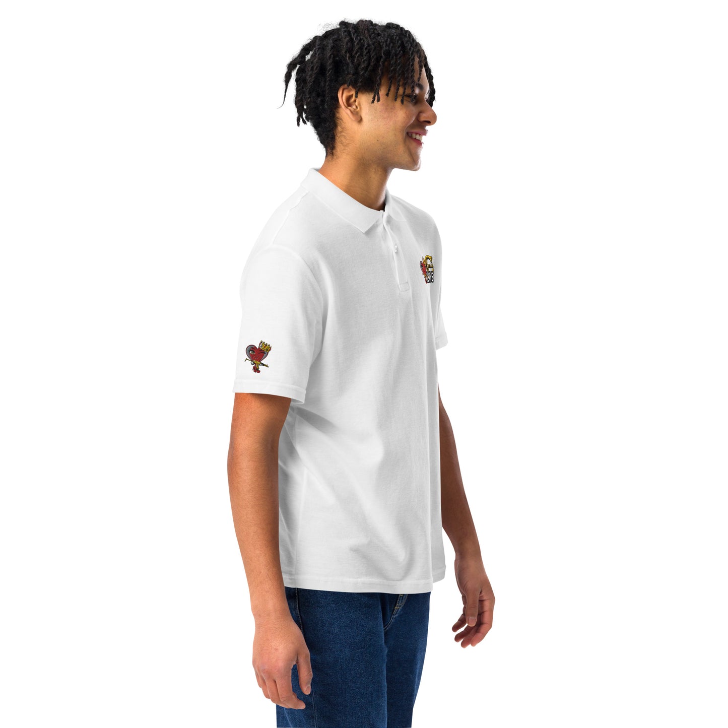 Lxve x Cartel LLC Embroidered Men's Polo