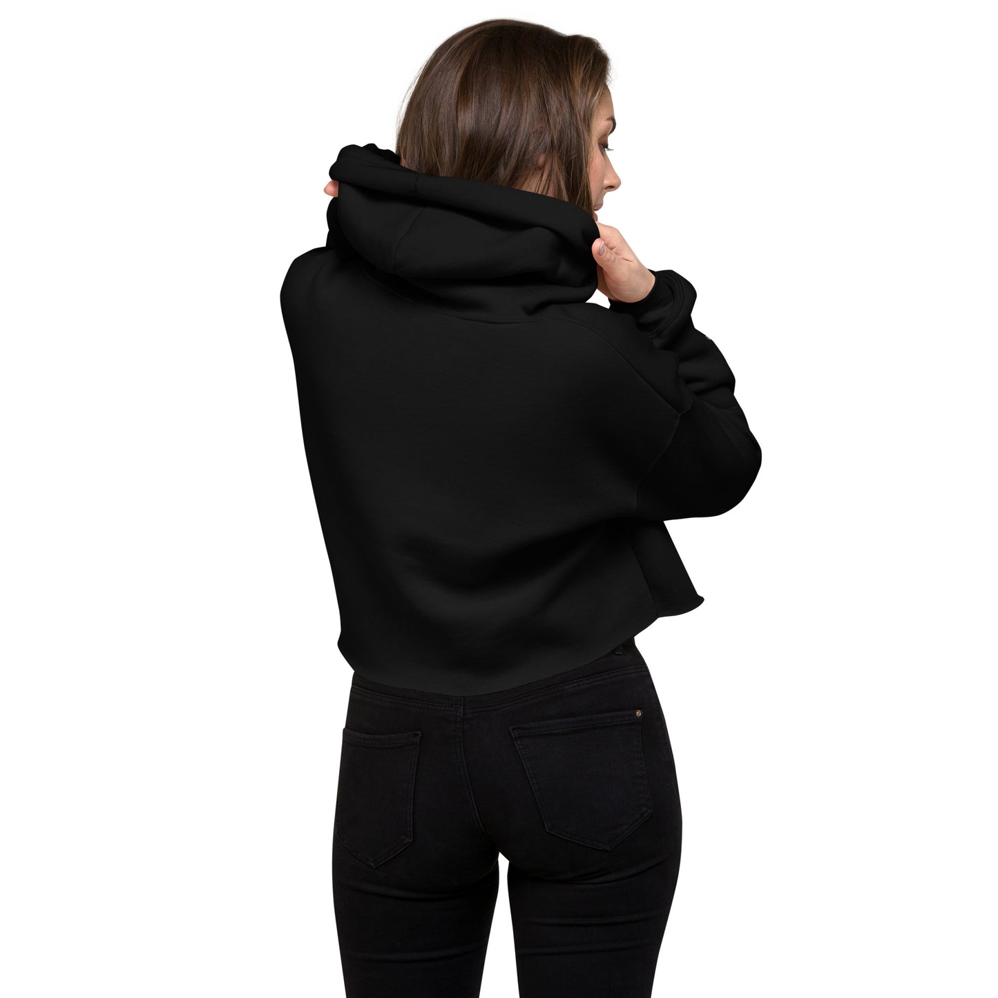 'Aphrodite' LXVE x Cartel LLC - Women's Crop Hoodie