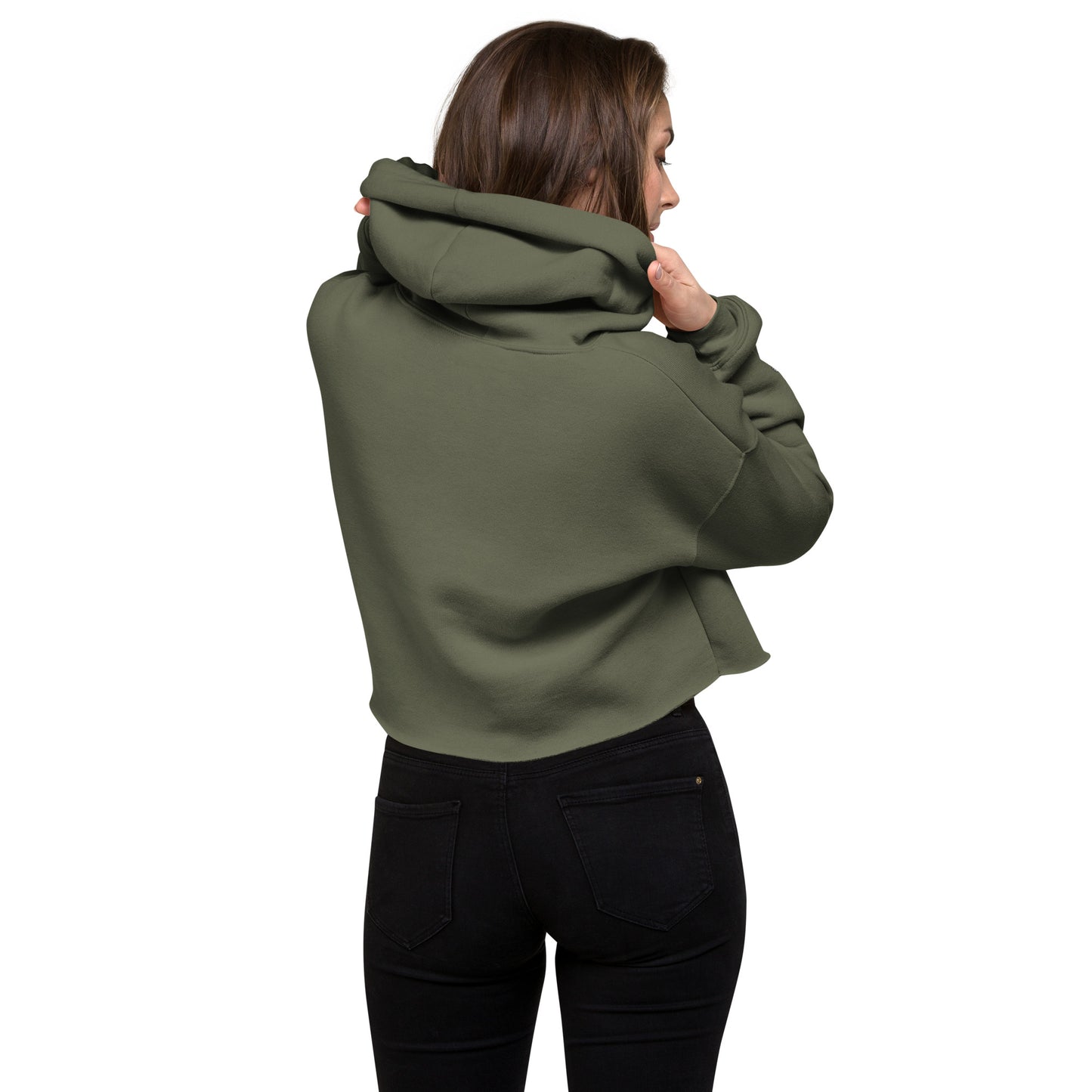 'Aphrodite' LXVE x Cartel LLC - Women's Crop Hoodie